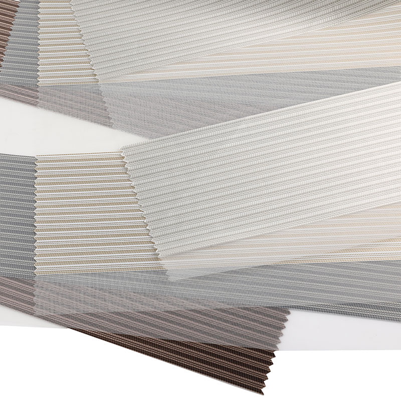 YX05 Lichtdurchlässigkeit und Belüftung, halbverdunkelnder Zebra-Rollostoff