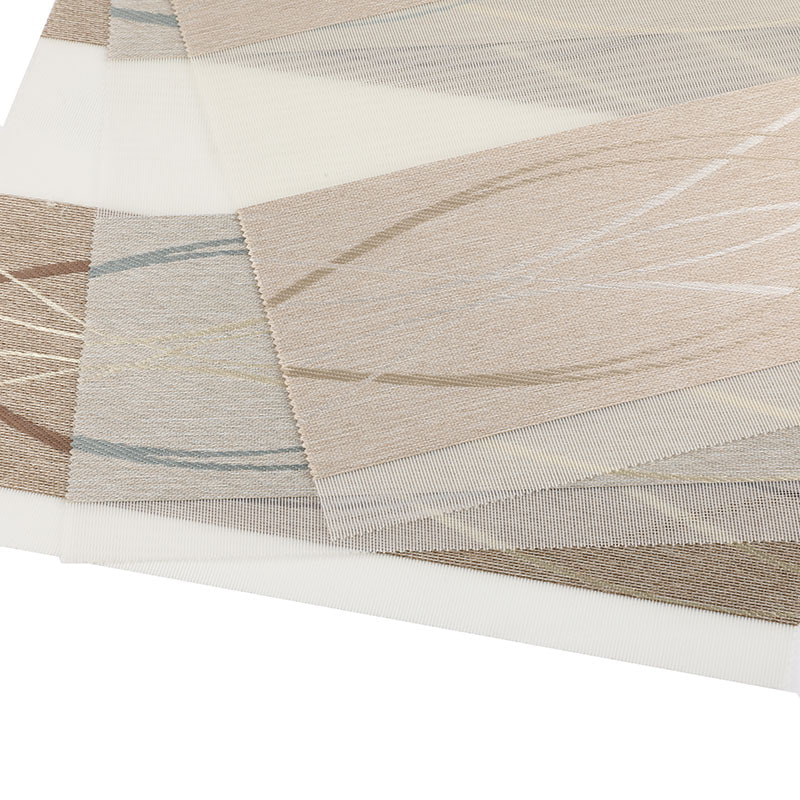 YX030 Wasserdichter, feuerfester und ölbeständiger Jacquard-Zebra-Jalousienstoff