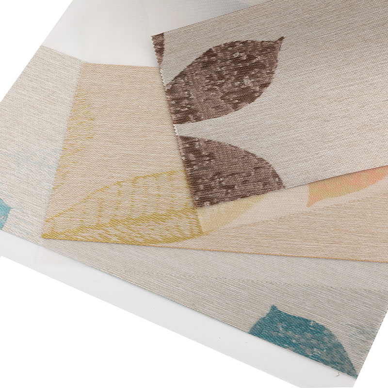 YX021 Wohnzimmer Schlafzimmer doppellagiger Jacquard-Zebra-Rollostoff