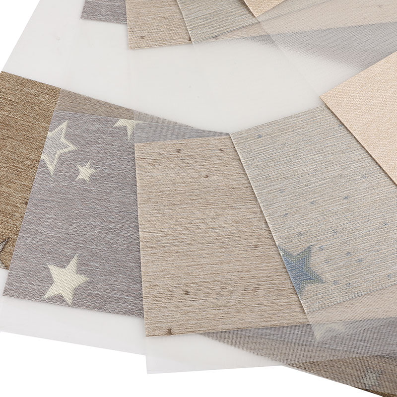 GD01 Neuartiger, modischer einlagiger Jacquard-Zebra-Rollostoff