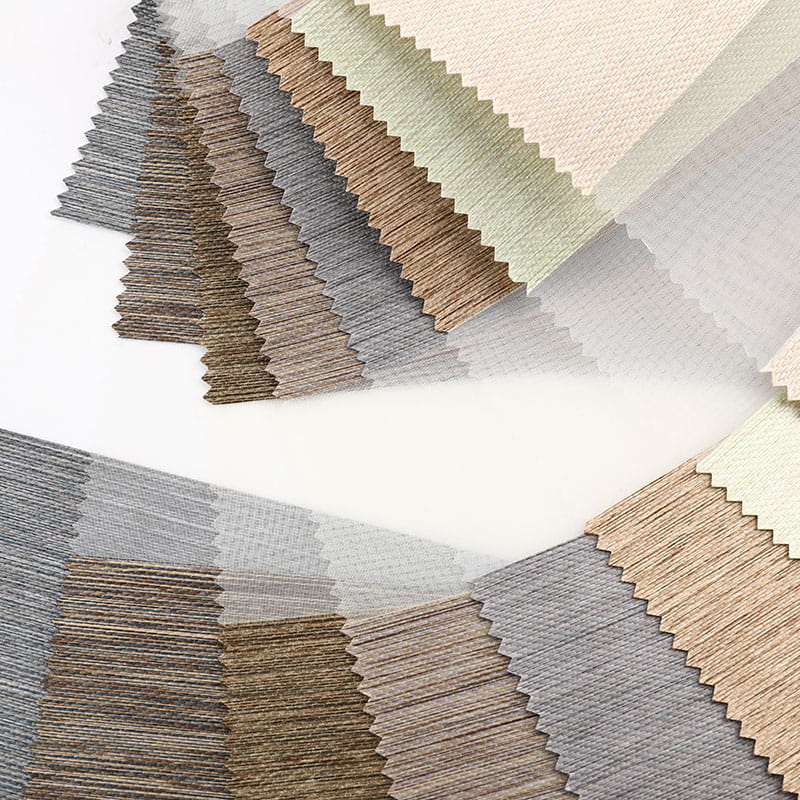 F031 Wasserdichter, ölbeständiger Sonnenschutz, halbverdunkelnder Zebra-Rollostoff